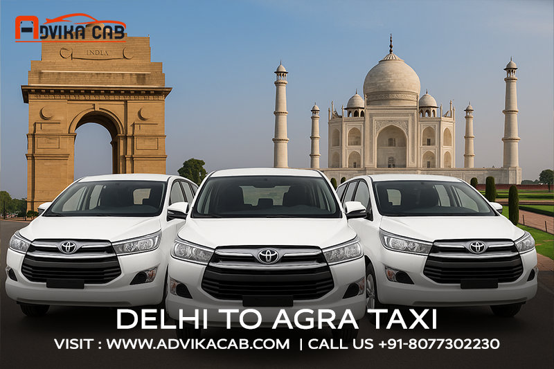 One Way Local Delhi to Agra Taxi One Way Local Delhi to Agra Taxi