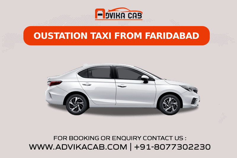 Outstation Taxi Services From Faridabad