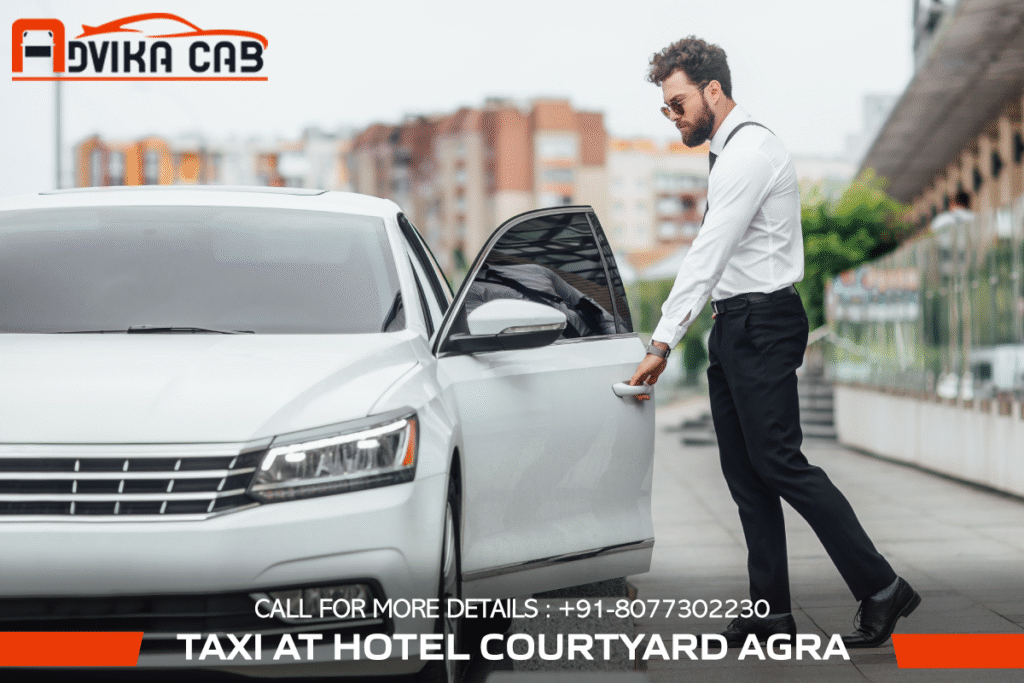 Taxi at Hotel Courtyard by Marriott Agra
