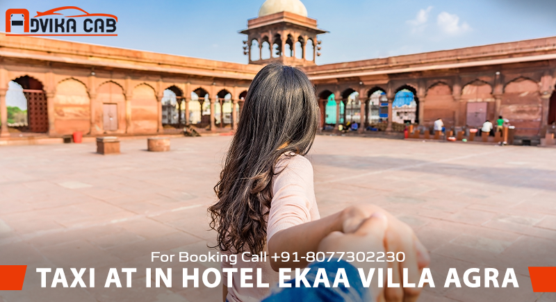 Taxi at Hotel Ekaa Villa Agra