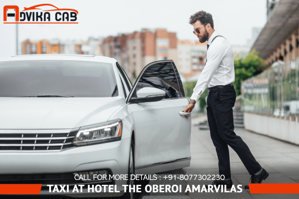 Taxi at Hotel The Oberoi Amarvilas Agra
