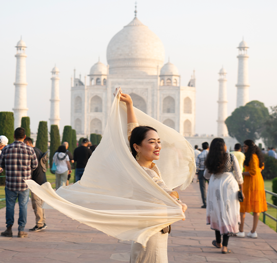 Same Day Agra Taj Mahal Tour by Shatabdi Express Train