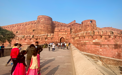 Same Day Taj Mahal & Agra Fort Tour with Mehtab Bagh By Car from Delhi
